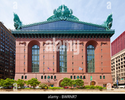 Harold Washington Library Center di Chicago, Illinois Foto Stock