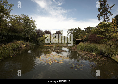 Sala Burnby giardini, Pocklington, East Yorkshire, Regno Unito Foto Stock