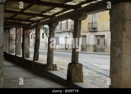 Tendilla. Hotel Alcarria area. Provincia di Guadalajara. Castiglia La Mancha. Spagna Foto Stock