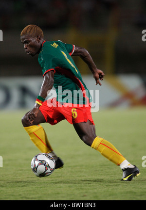 Charley Fomen del Camerun in azione durante una FIFA U-20 World Cup Group C match contro la Corea del Sud il 26 settembre 2009 Foto Stock