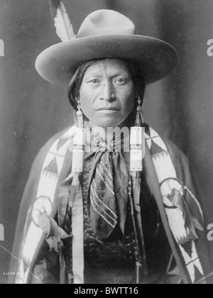Jicarilla cowboy USA America Stati Uniti Nord America Stati Uniti d'America storico cronologia storica Foto Stock