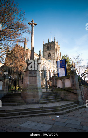 ST. Chiesa di Maria, il Lace Market, Nottingham, Inghilterra, Regno Unito. Foto Stock