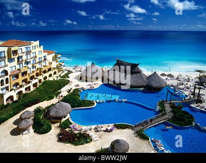 Messico America centrale America Cancun city Riviera Maya Fiesta Americana Condesa Resort hotel Sud America F Foto Stock