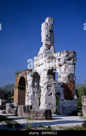 Italia Europa Campania Santa Maria Capua Vetere provincia di Caserta 1 anfiteatro secolo antica roma antiq Foto Stock