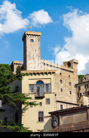 Castello di Bolsena (Rocca Monaldeschi), Bolsena, provincia di Viterbo, Lazio, Italia Foto Stock