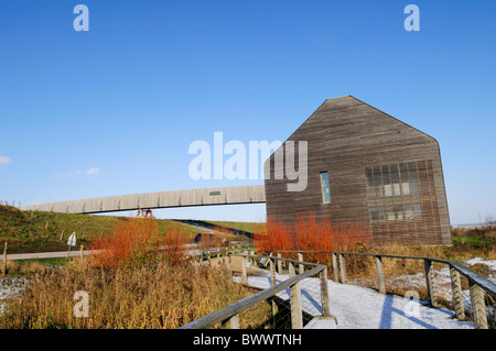 Welney Wetland Centre WWT Visitor Center, Welney, Norfolk, Inghilterra, Regno Unito Foto Stock