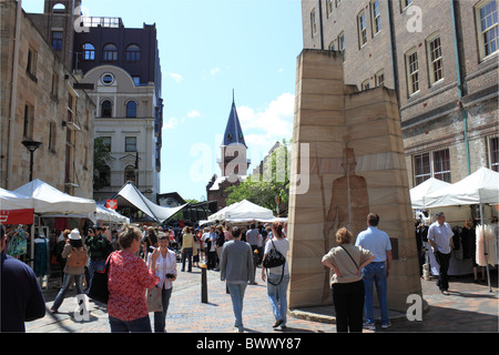 Rocce nel mercato Playfair Street, Sydney, Nuovo Galles del Sud, NSW, Australia, Oceania Foto Stock