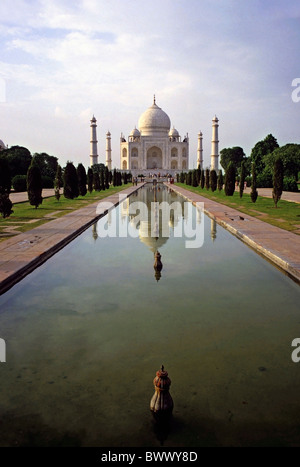 Taj Mahal, Agra, India. Foto Stock