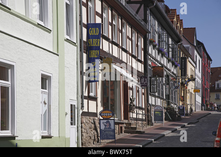 Waren an der Müritz Foto Stock