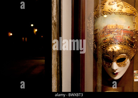 Venezia di notte. Foto Stock