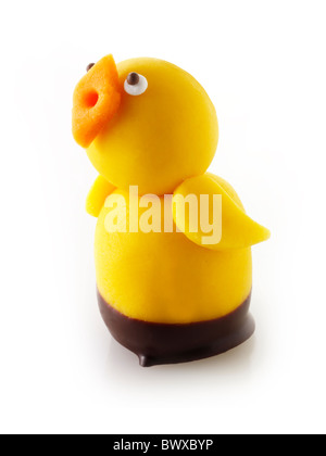Il marzapane pulcini per Pasqua o la molla Foto Stock
