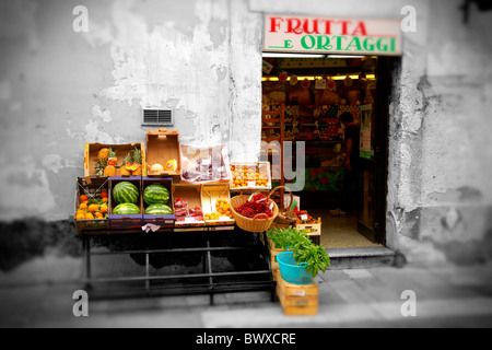 Negozio di frutta - Brandisi Italia Foto Stock