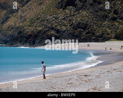 Spiaggia di Baia di rapida Sud Australia Foto Stock