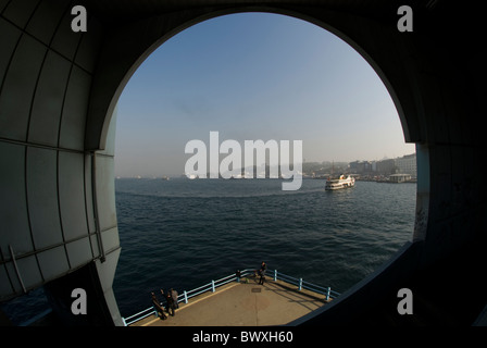 Dal Ponte di Galata al palazzo topkapi Foto Stock