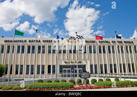 Indianapolis Motor Speedway Hall of Fame Museum Foto Stock