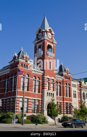 New Hanover County Court edificio in Wilmington North Carolina NC USA Foto Stock