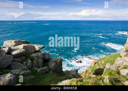 Land's End, Cornwall, Regno Unito Foto Stock