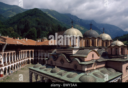 Il monastero di Rila in Bulgaria, World-Heritage Foto Stock