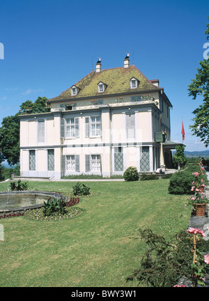 Il Cantone di Turgovia museo Napoleone Luoghi Parco Castello di Salenstein Arenenberg Svizzera Europa Foto Stock