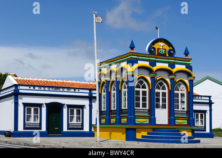 Tempio dello Spirito Santo (Imperio) in Praia da Vitoria, isola di Terceira, Azzorre Foto Stock