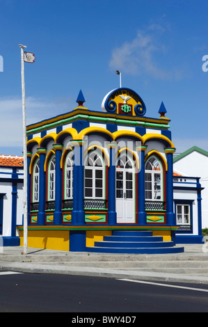 Tempio dello Spirito Santo (Imperio) in Praia da Vitoria, isola di Terceira, Azzorre Foto Stock