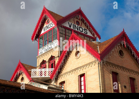 Lopez de Heredia cantina, Haro, La Rioja, Spagna Foto Stock