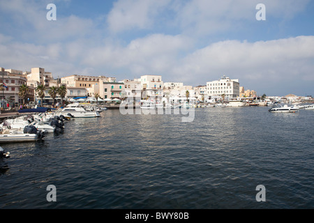 Porto di Pantelleria, Sicilia, Italia Foto Stock