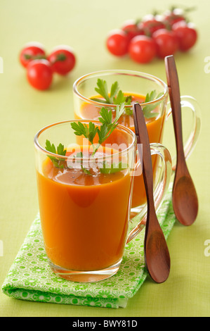 Succo di pomodoro Foto Stock