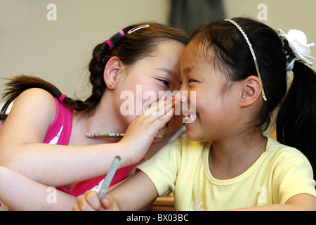 Huade Cina Scuola Berlino, Germania Foto Stock