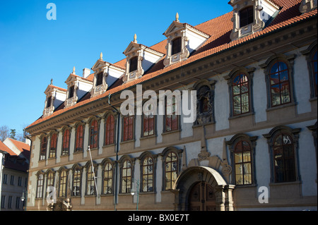 Palazzo Wallenstein, Lesser Town, Praga, Repubblica Ceca Foto Stock