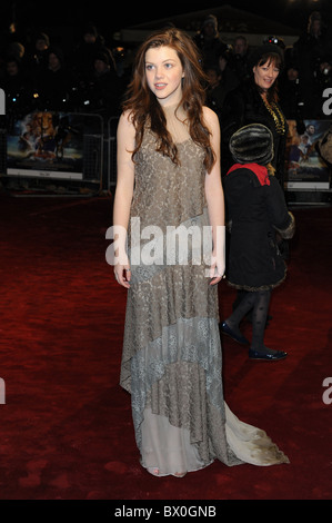 GEORGIE HENLEY LE CRONACHE DI NARNIA - IL VIAGGIO DI ALBA chi pigia premiere del film Leicester Square Londra Inghilterra 30 Nove Foto Stock