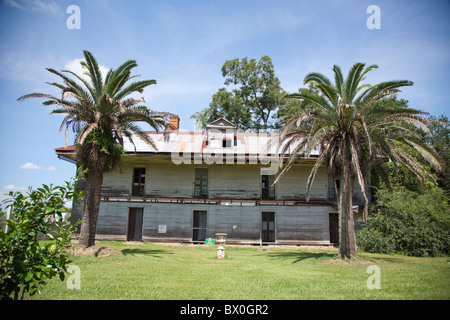 Ora una destinazione turistica, a 12.000 acri nella sua più grande dimensione, la piantagione di Laura anticamente era la casa di una famiglia creolo. Foto Stock