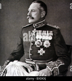 Il maresciallo di campo Sir Douglas Haig (1861-1928) comandante britannico dell'esercito Foto Stock