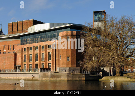 Il nuovo Royal Shakespeare Theatre di Stratford-upon-Avon, Warwickshire, Inghilterra, Regno Unito Foto Stock