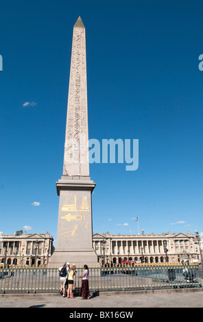 Parigi (75): "Place de la Concorde square Foto Stock