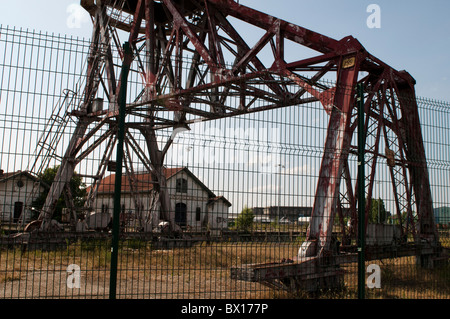 Zona Industriale, Bassins un flots, Bordeaux, Francia Foto Stock