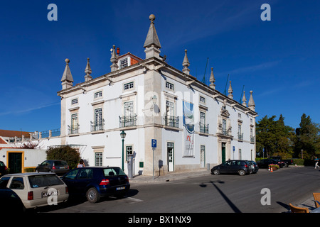Municipio di Santarém nella ex Eugenio Silva Palace, un secolo XVII Manor-House ("solare" in portoghese). Il Portogallo. Foto Stock