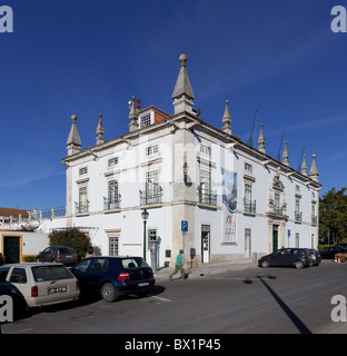 Municipio di Santarém nella ex Eugenio Silva Palace, un secolo XVII Manor-House ("solare" in portoghese). Il Portogallo. Foto Stock