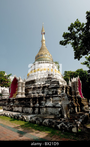 Wat Bappharam in Chiang Mai in Thailandia. Foto Stock