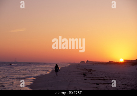 America Alabama Colore Colore Fort Morgan sulla costa del golfo degli Stati Uniti America del Nord Stati Uniti America Nord America Foto Stock