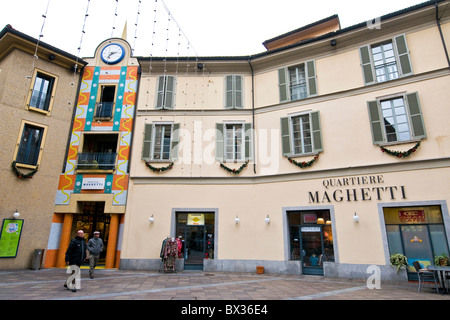 Il quartiere Maghetti, Lugano, Svizzera Foto Stock