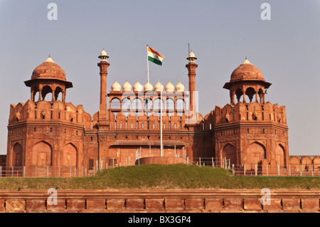 Il Forte Rosso (Lal Quila), la Vecchia Delhi, India Foto Stock