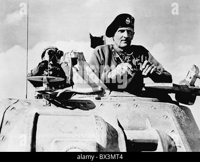 Bernard Law Montgomery, primo Visconte Montgomery di Alamein. Dagli archivi di stampa Ritratto Service (ex premere ritratto Bureau) Foto Stock