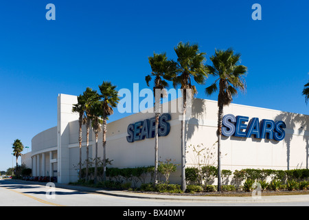 Sears department store al Eagle Ridge Mall, il lago del Galles, Central Florida, Stati Uniti d'America Foto Stock