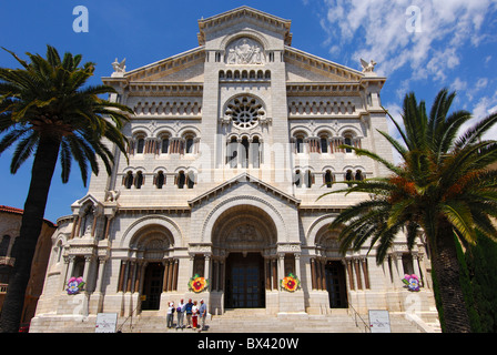 La Cattedrale di San Nicola, Cattedrale di Monaco Principato di Monaco Foto Stock