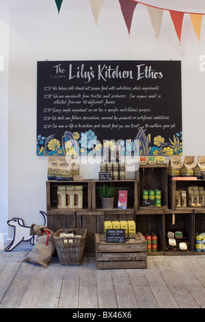 Lily la cucina. Il primo pop-up doggy diner, London REGNO UNITO Foto Stock