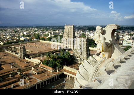 India - Madurai Sundareswarar Tempio di Madurai noto anche come Madurai Amman Tempio di Madurai Foto Stock