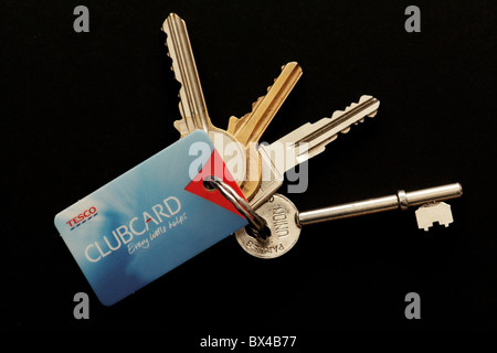 Un Tesco ClubCard. Foto Stock
