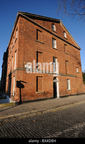 Mornington terrazza, Pilgrim Street, Liverpool Foto Stock