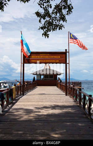 Sipadan Island, Borneo Malaysia Foto Stock